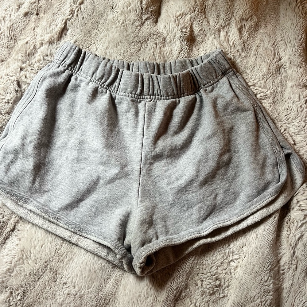 Grey brandy sweat shorts